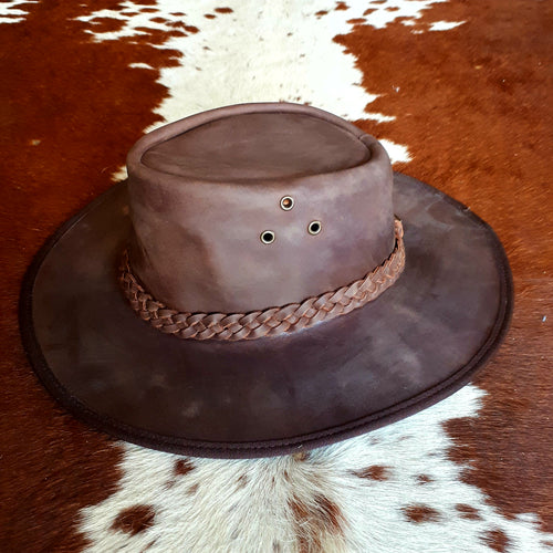 Oiled Leather Hats