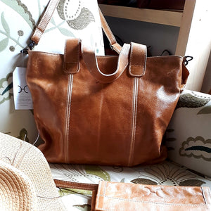 Jax Bag in Tobacco by Thandana