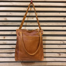 Square Tote in Toffee