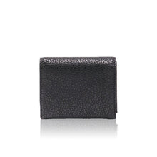 6019 Trifold wallet with flap over clip