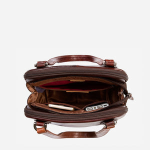 Jekyll & Hide Oxford Compact Handbag Brown