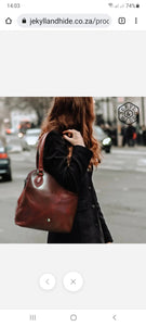 Jekyll & Hide Oxford Compact Handbag Brown