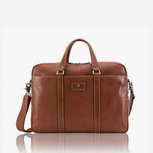 Leather 15" Briefcase Montana by Jekyll and Hide