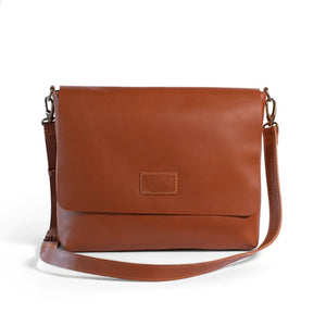 Riley 13" Crossbody Laptop Bag by Antelo in Cider