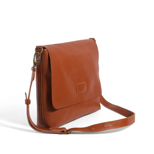 Riley 13" Crossbody Laptop Bag by Antelo in Cider